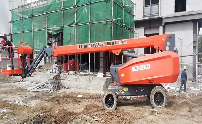 操作直臂式高空作业平台的注意事项